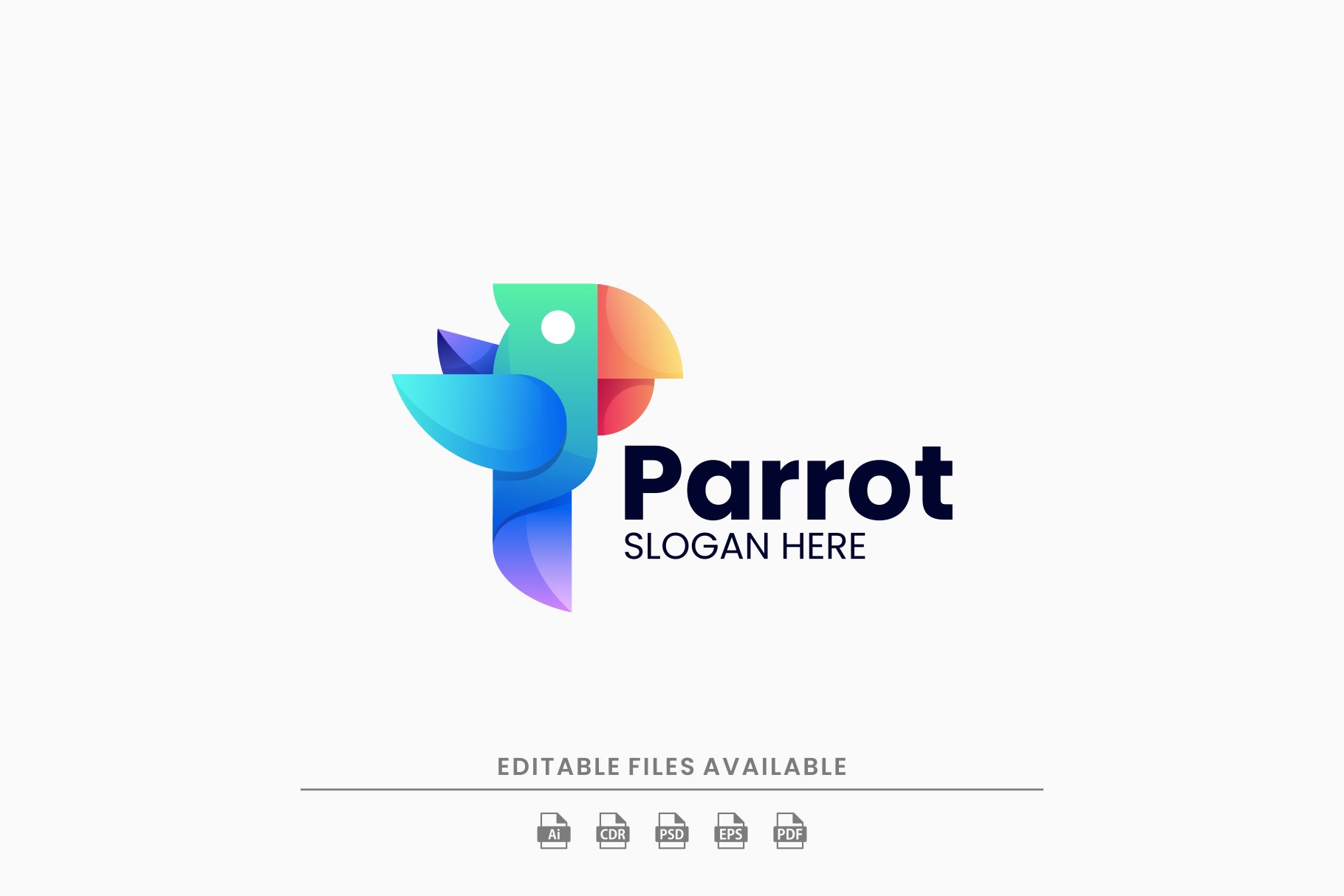 Parrot Colorful Logo cover image.