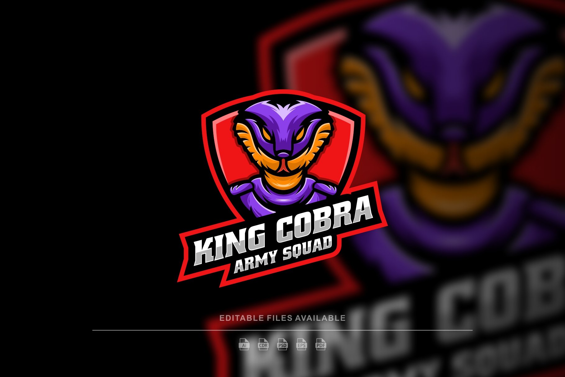 King Cobra E-Sport Logo cover image.
