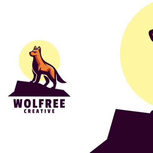 Wolf Color Mascot Logo cover image.
