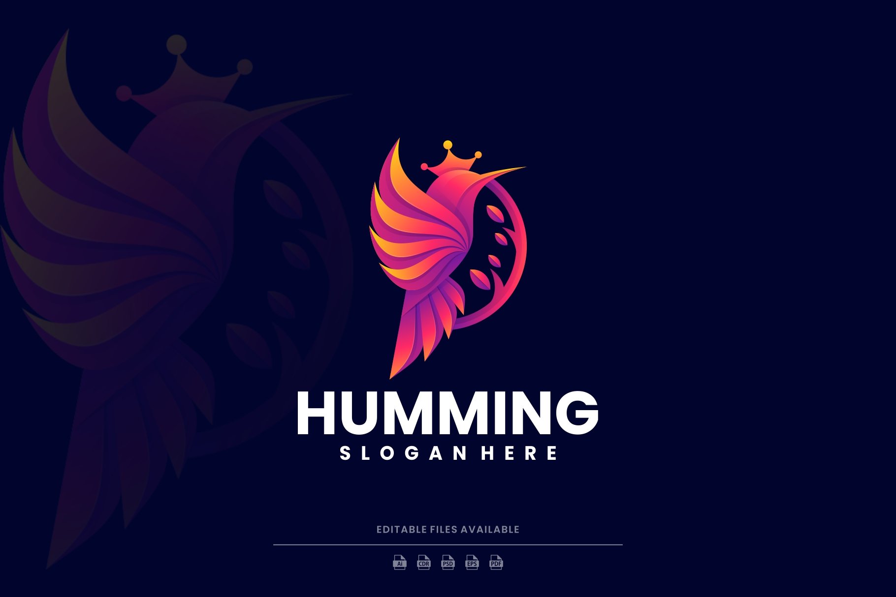 Humming Gradient Logo cover image.