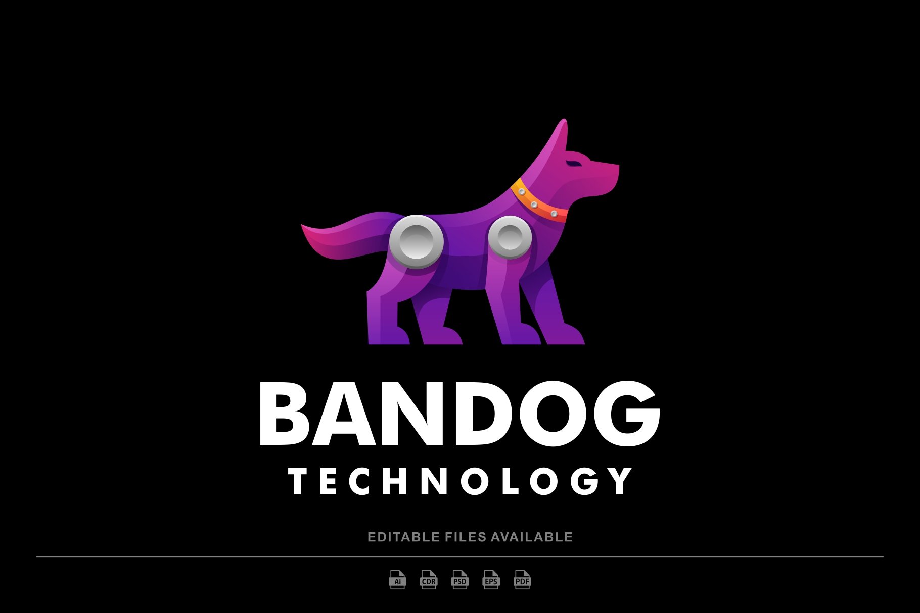 Bandog Gradient Logo cover image.