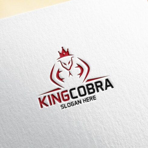 King Cobra Logo Template cover image.