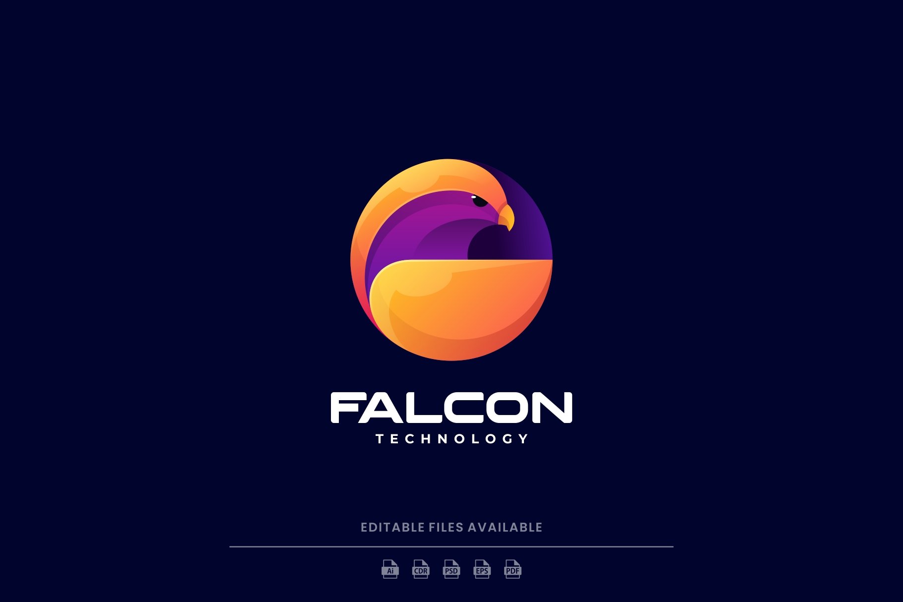 Falcon Gradient Logo cover image.