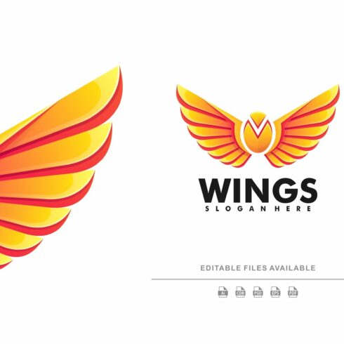 Wings Colorful Logo cover image.