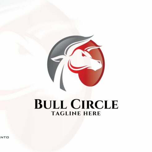 Bull Circle - Logo Template cover image.