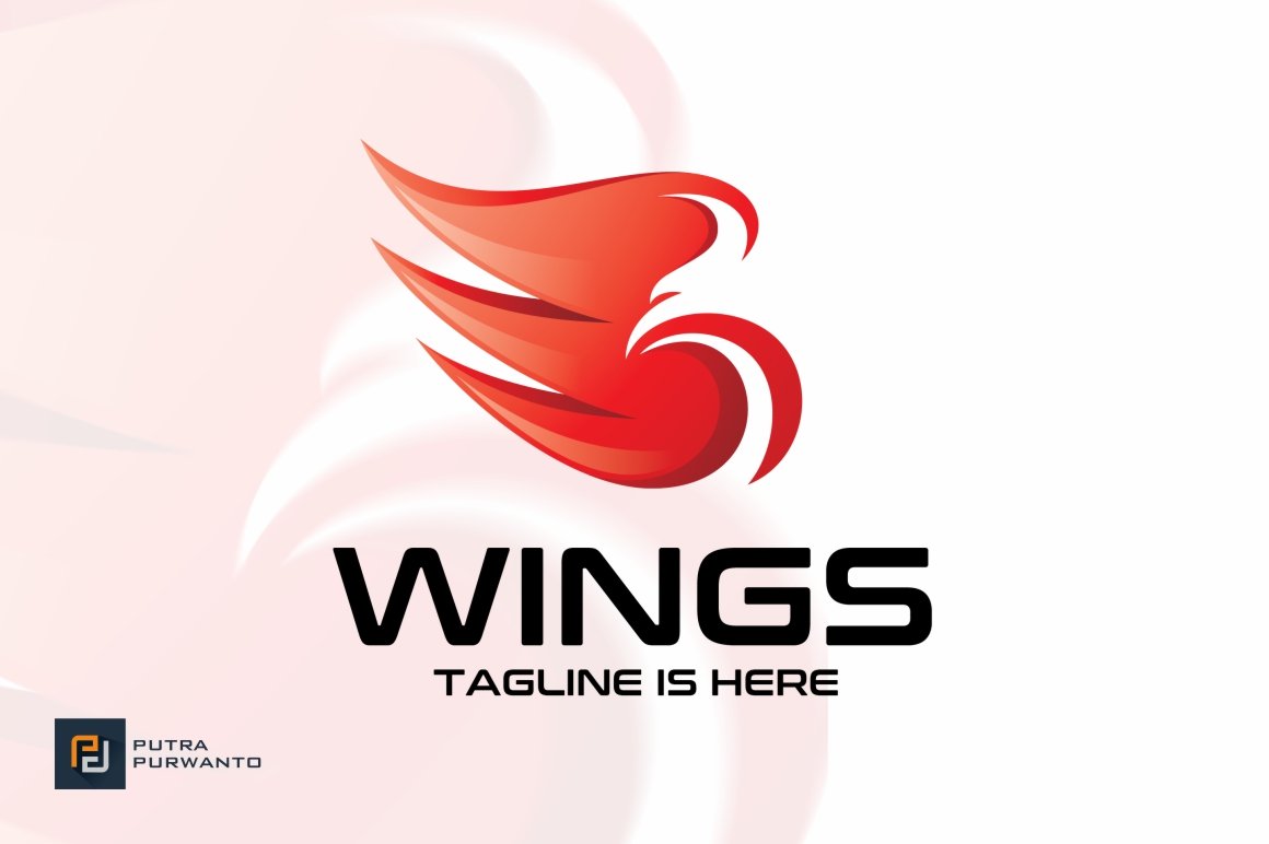 Wings / Bird - Logo Template cover image.