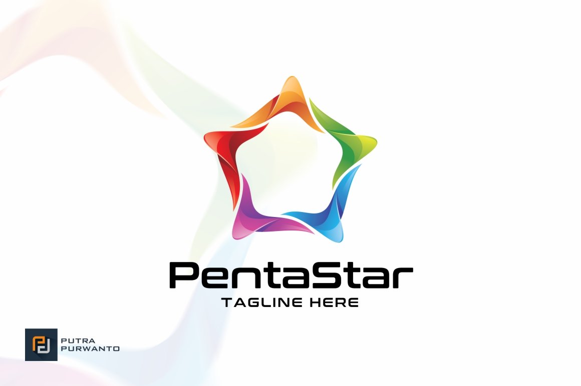 Penta Star - Logo Template cover image.