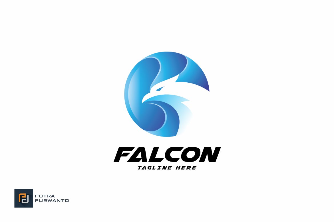 Falcon - Logo Template cover image.