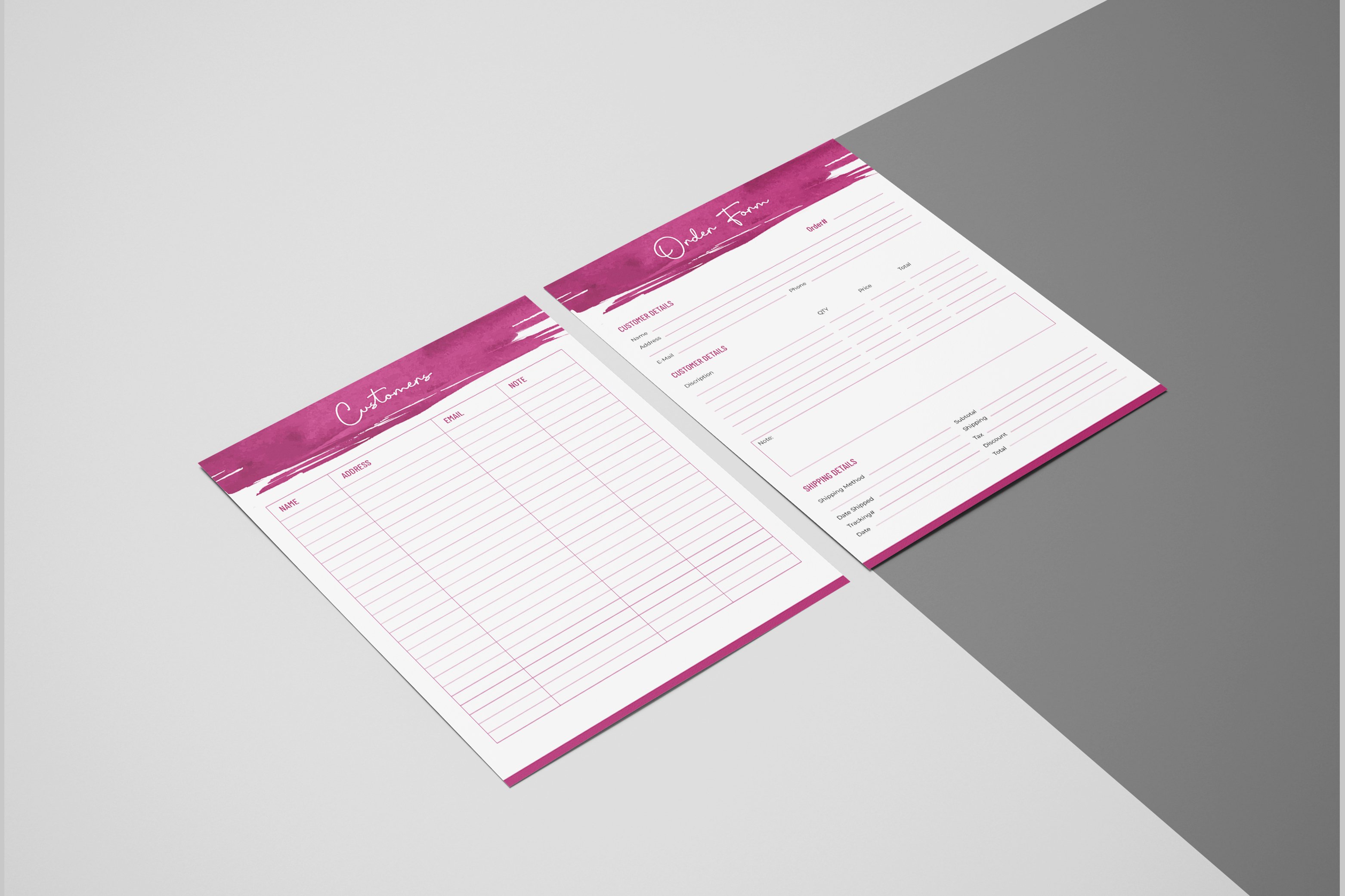 Business Order Form preview image.