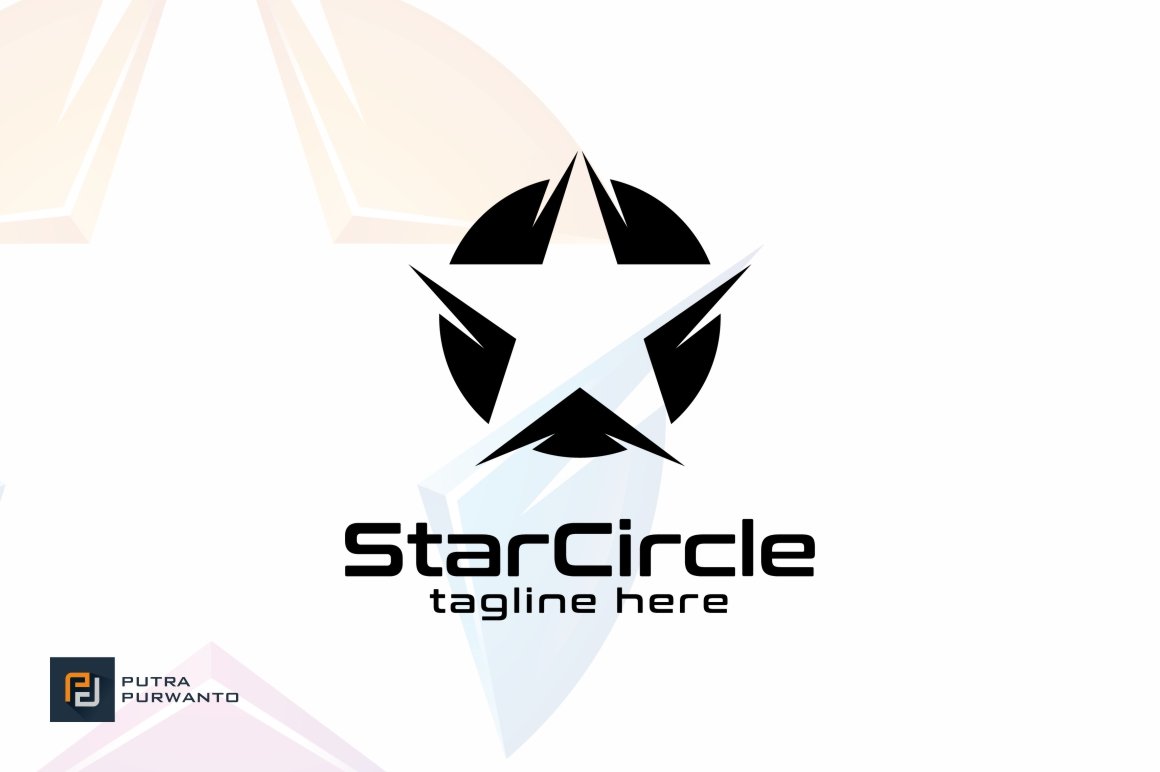 Star Circle - Logo Template preview image.