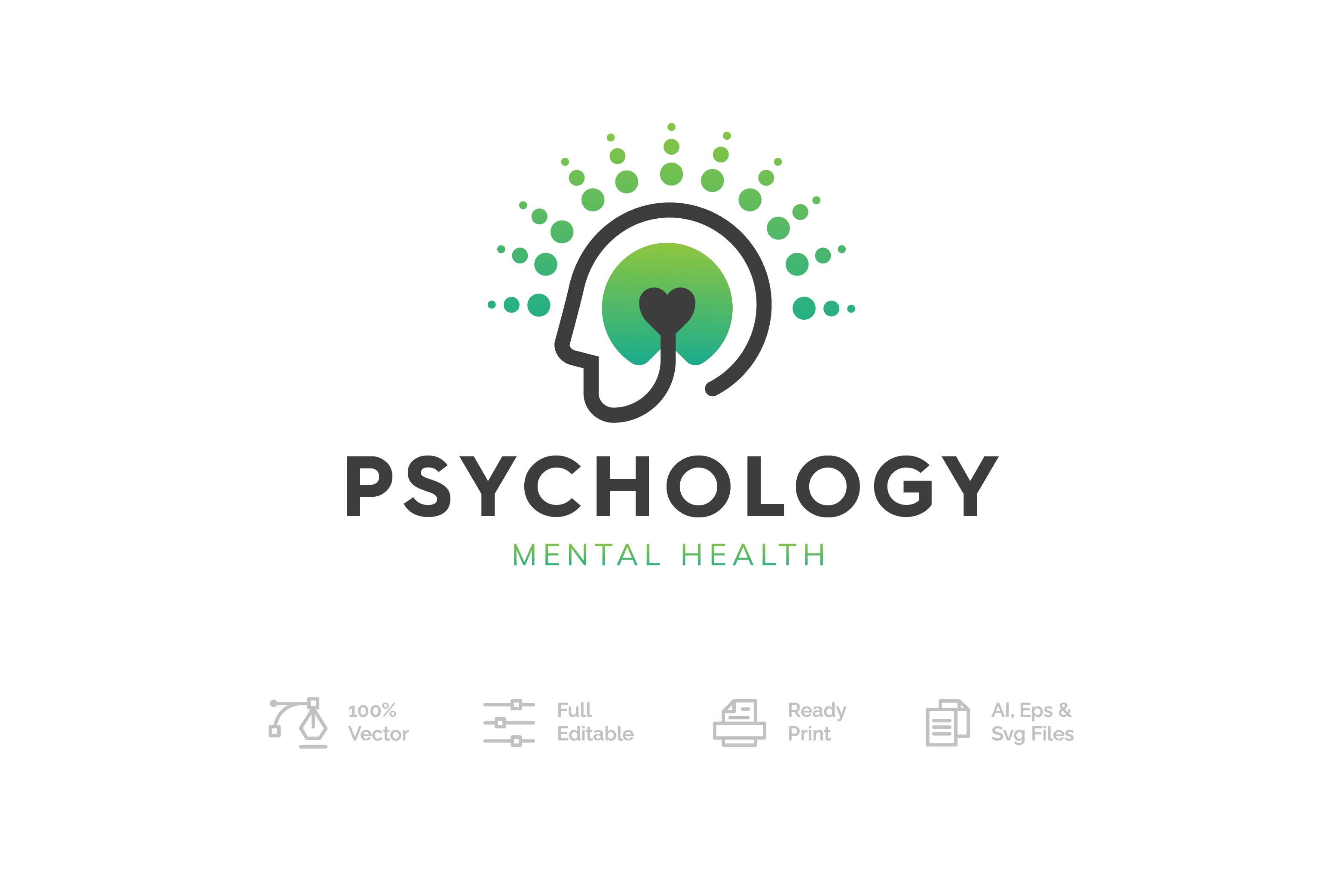 Psychology Logo Icon Design Vector cover image.