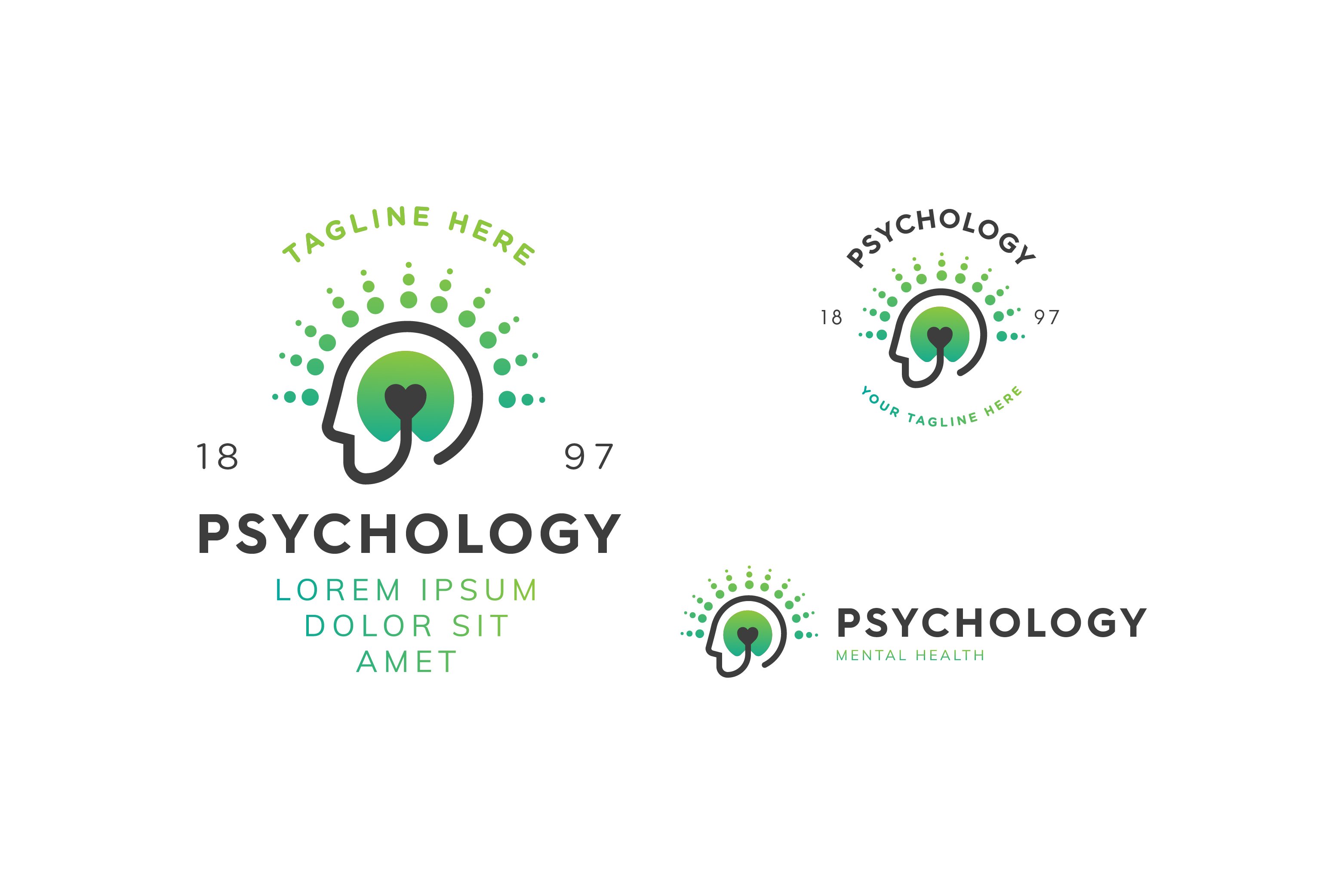 Psychology Logo Icon Design Vector preview image.