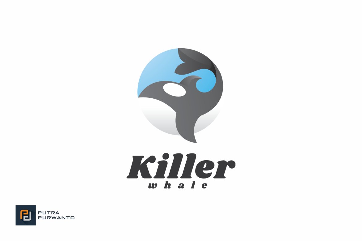 Killer Whale - Logo Template cover image.