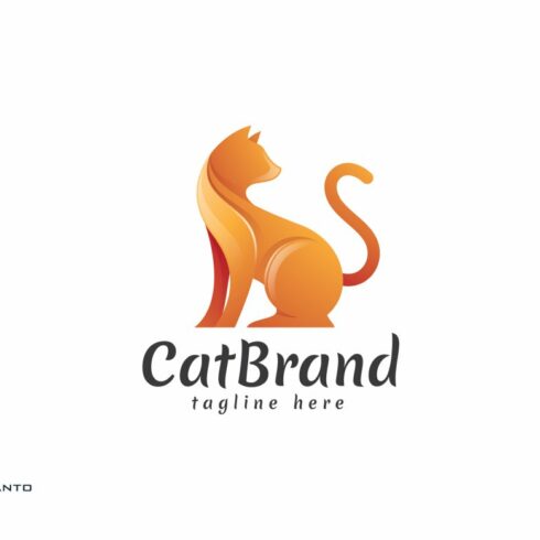 Cat Brand - Logo Template cover image.