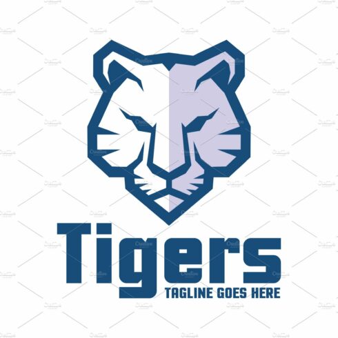 Blue Tiger Head Logo cover image.