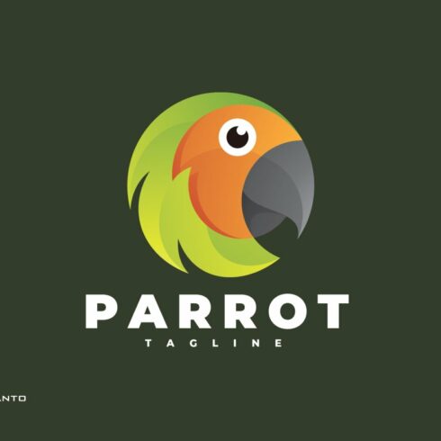 Parrot Head - Logo Template cover image.