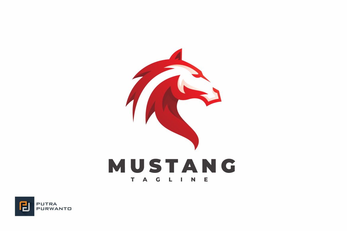 Mustang - Logo Template cover image.