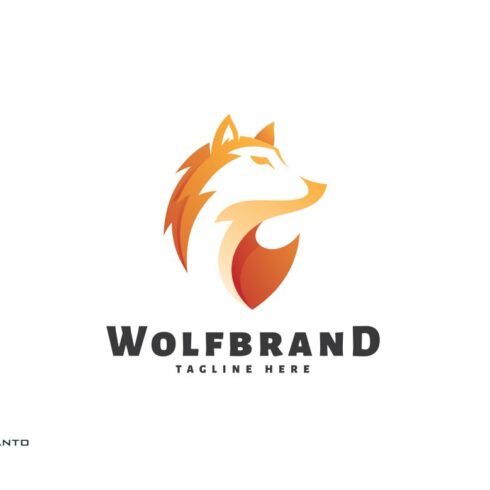 Wolf Brand - Logo Template cover image.