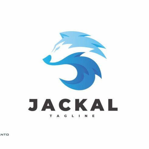 Jackal Wolf - Logo Template cover image.