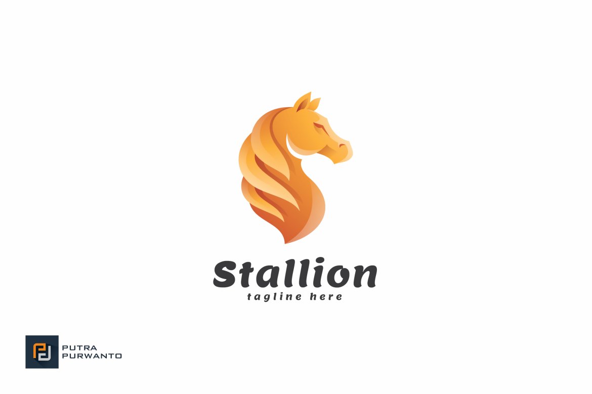 Stallion - Logo Template cover image.