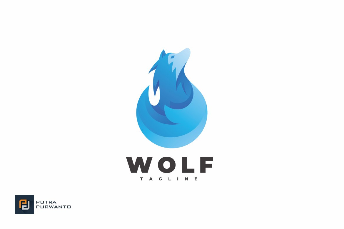 Wolf - Logo Template cover image.