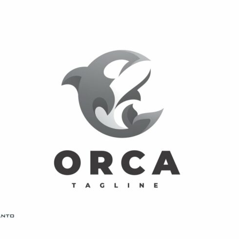 Orca Whale - Logo Template cover image.