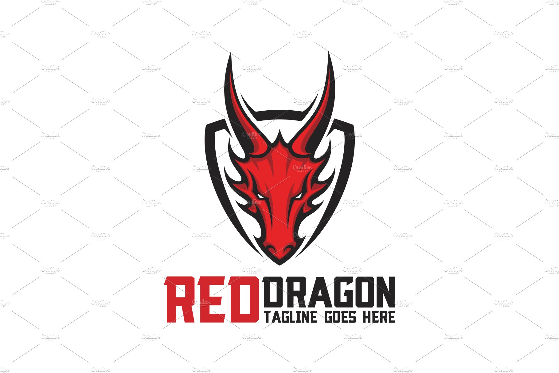 Red Dragon Logo preview image.
