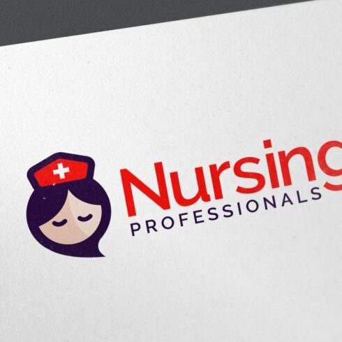 Nursing Logo Template cover image.