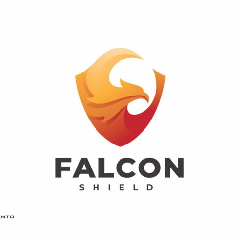 Falcon Shield - Logo Template cover image.