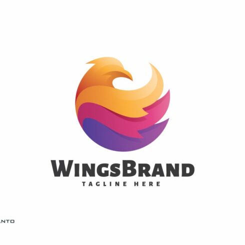 Wings Brand - Logo Template cover image.