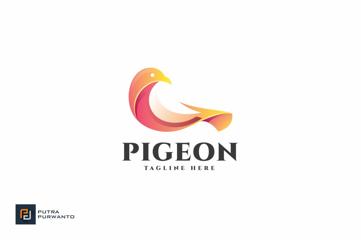 Pigeon - Logo Template cover image.