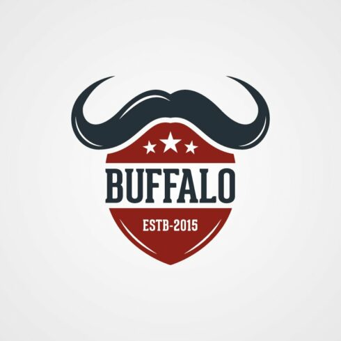Buffalo Logo Template cover image.