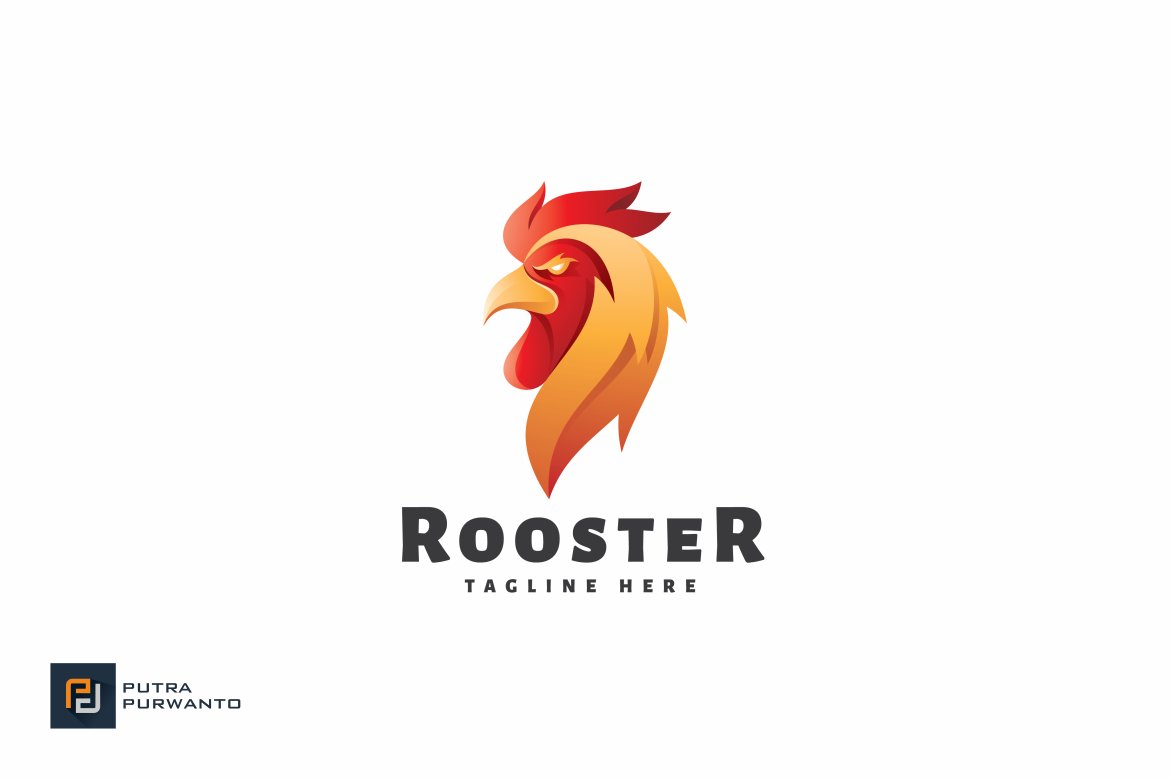 Rooster - Logo Template cover image.