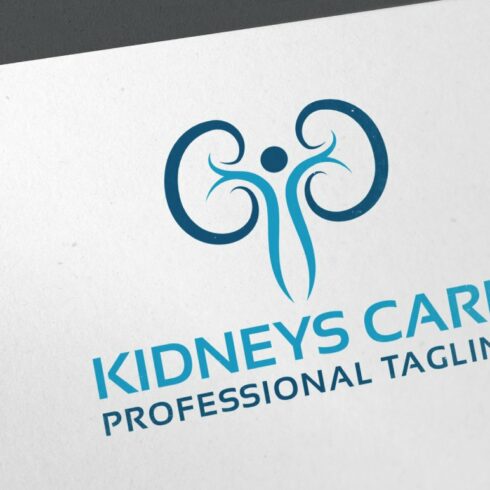 Kidneys Care Logo cover image.