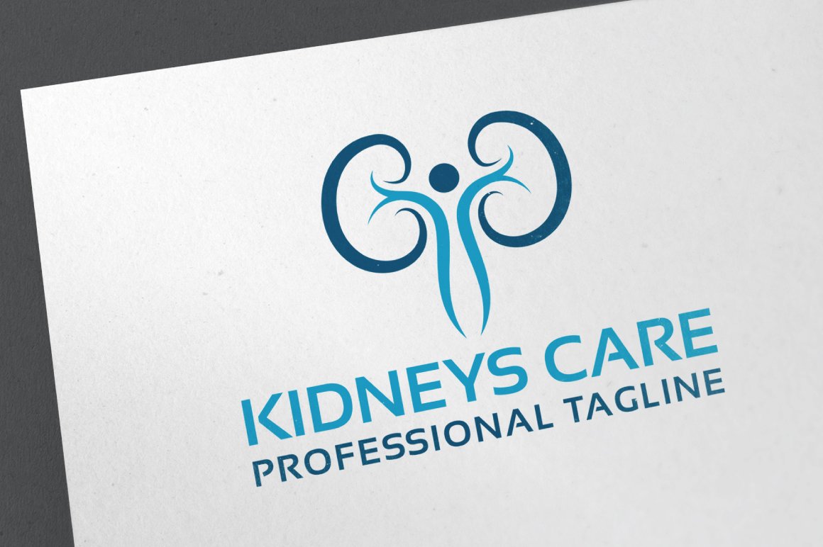 Kidneys Care Logo cover image.