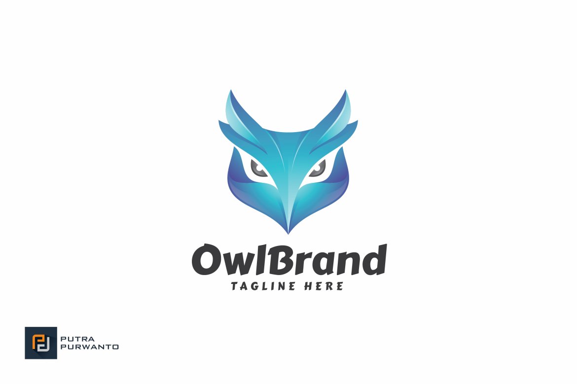 Owl Brand - Logo Template cover image.