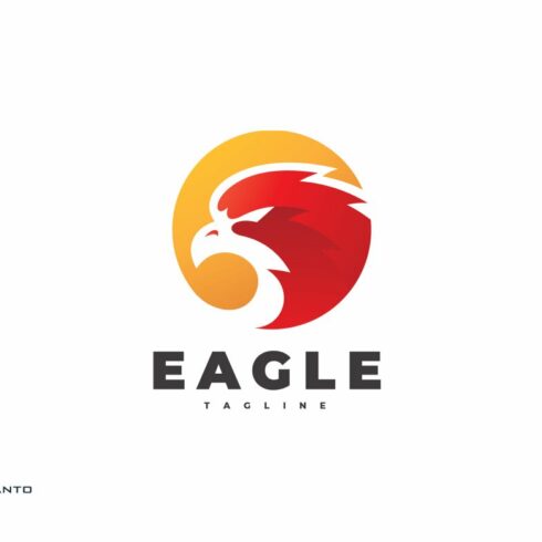 Modern Eagle Falcon Logo Design cover image.