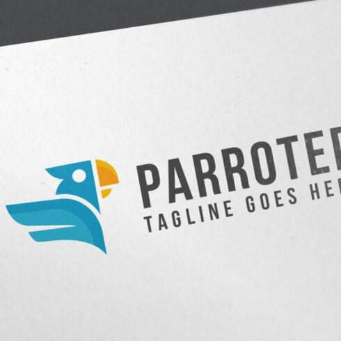 Parrot Logo Template cover image.