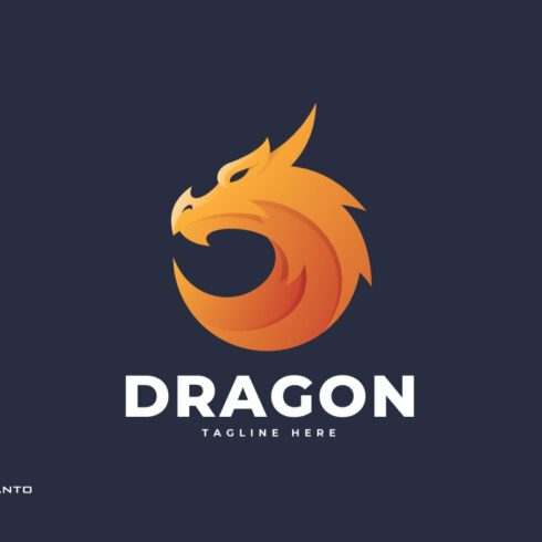 Dragon - logo Template cover image.