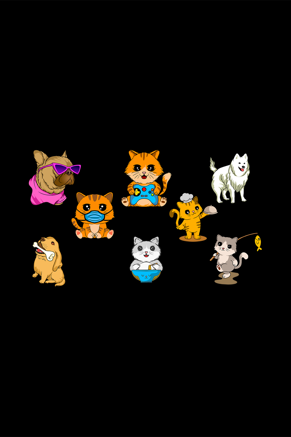 Cat & Dog Master Bundle at 6$ pinterest preview image.