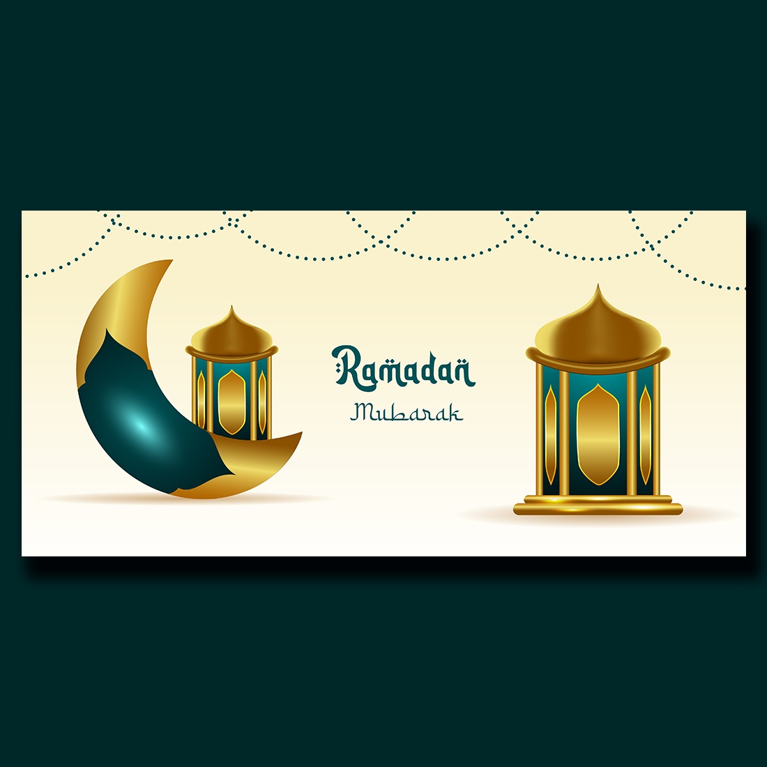Ramadan Banner for Islamic Celebration cover image.