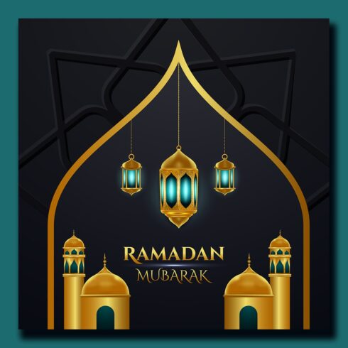 Ramadan Celebration Social Media Post cover image.