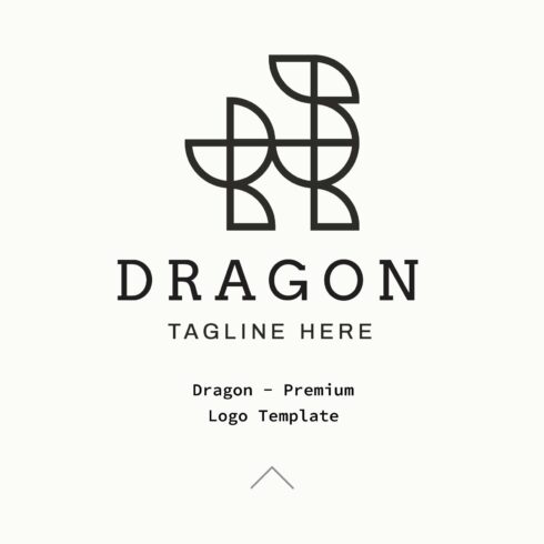 Dragon - Premium Logo Template cover image.