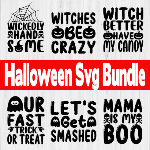 Halloween Svg T-shirt Design Vol14 cover image.