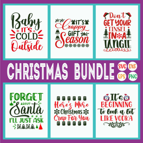 Christmas Svg Bundle Vol72 cover image.