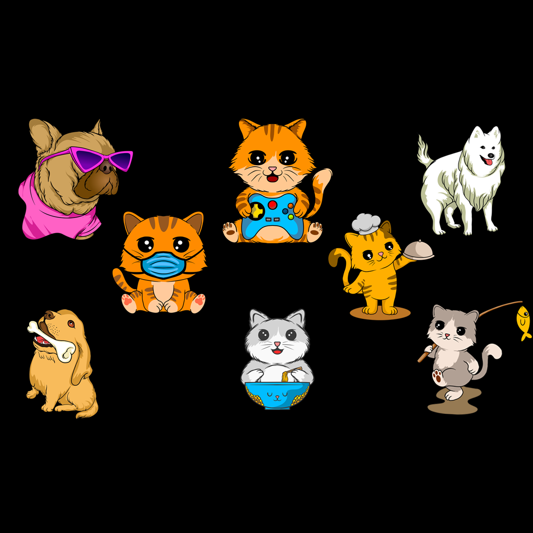 Cat & Dog Master Bundle at 6$ preview image.