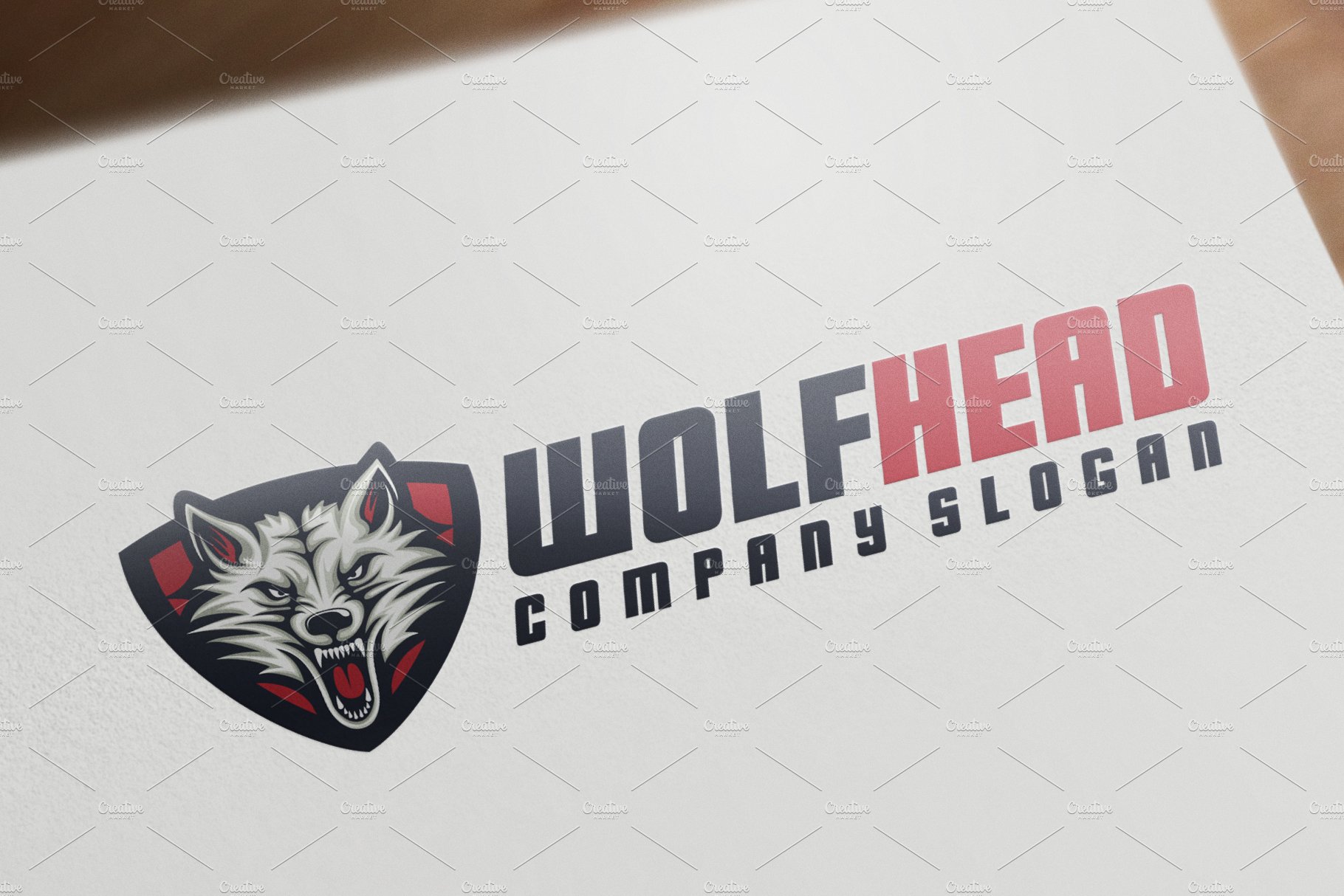 Wolf Head Logo cover image.