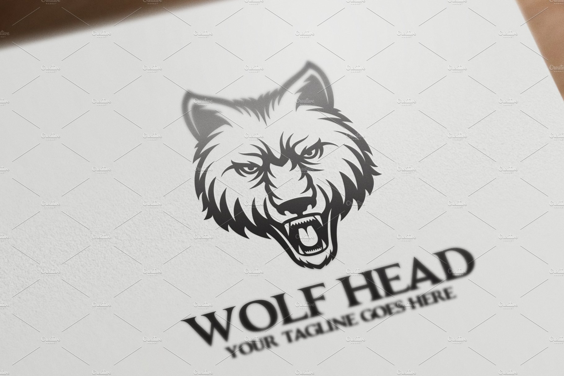 Wolf Head Logo cover image.