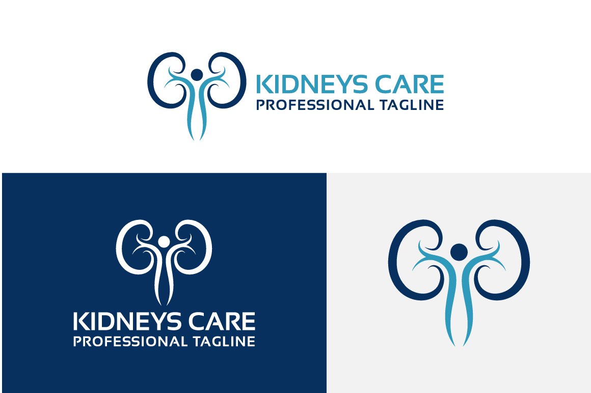 Kidneys Care Logo preview image.