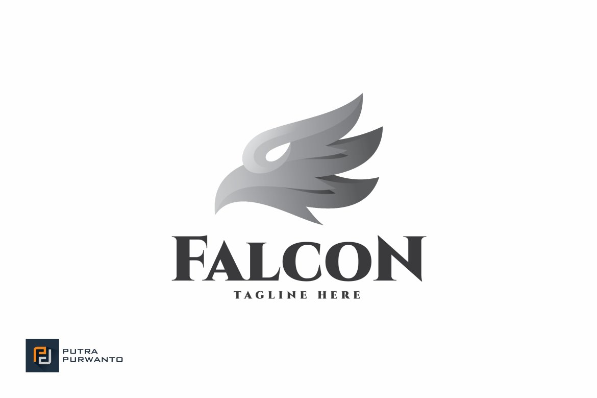 Falcon - Logo Template preview image.